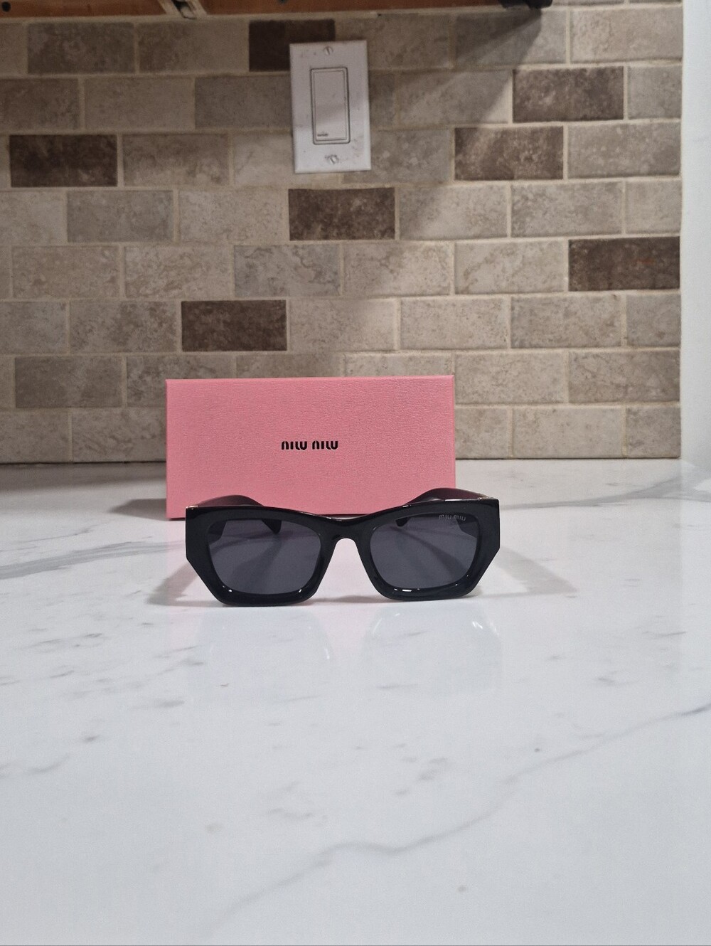 Miu Miu Black Sunglasses